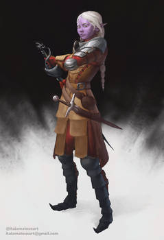 Aurora character concept - @italomateusart