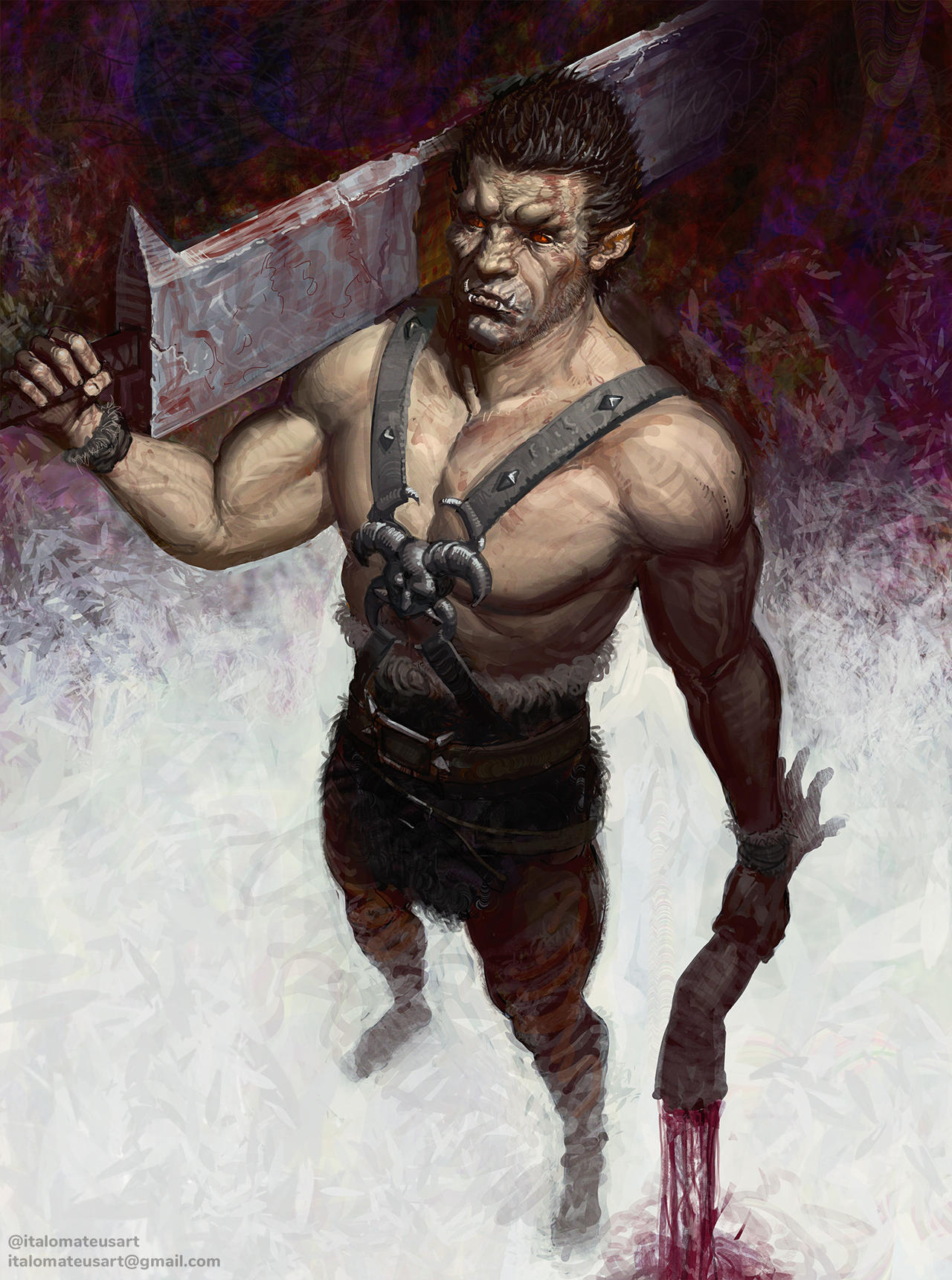 Zodd Back Zodd from Berserk by @italomateusart by italomateusart on DeviantArt