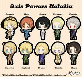 Axis Powers Hetalia Chibis