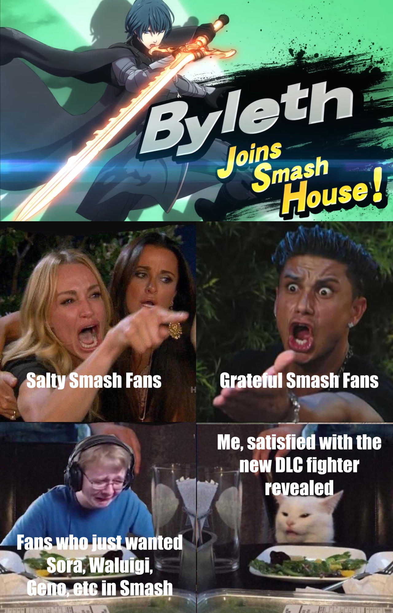 Blithely Memes SSBU Byleth Meme by russell4653 on DeviantArt