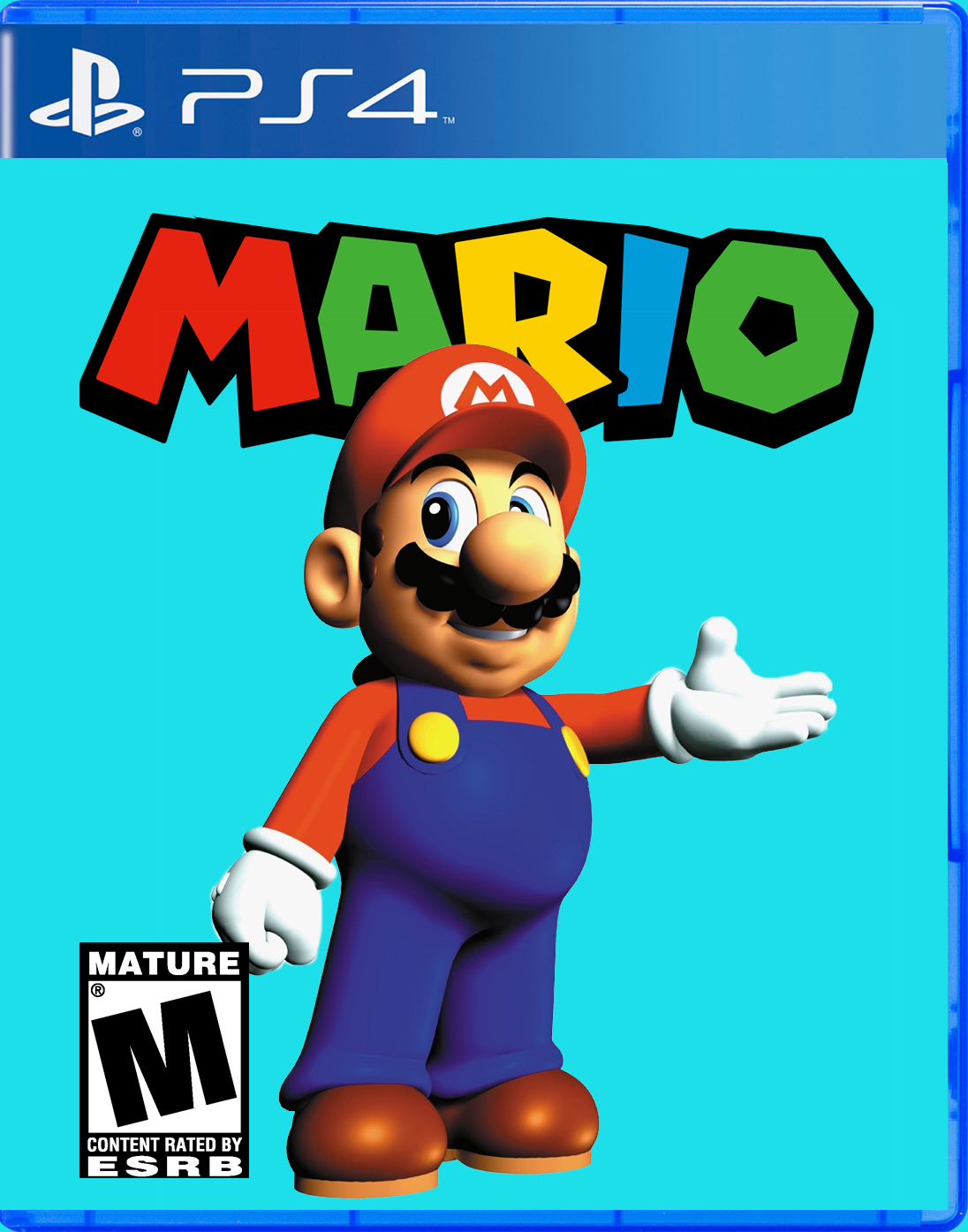 super mario on the ps4 : r/weirddalle