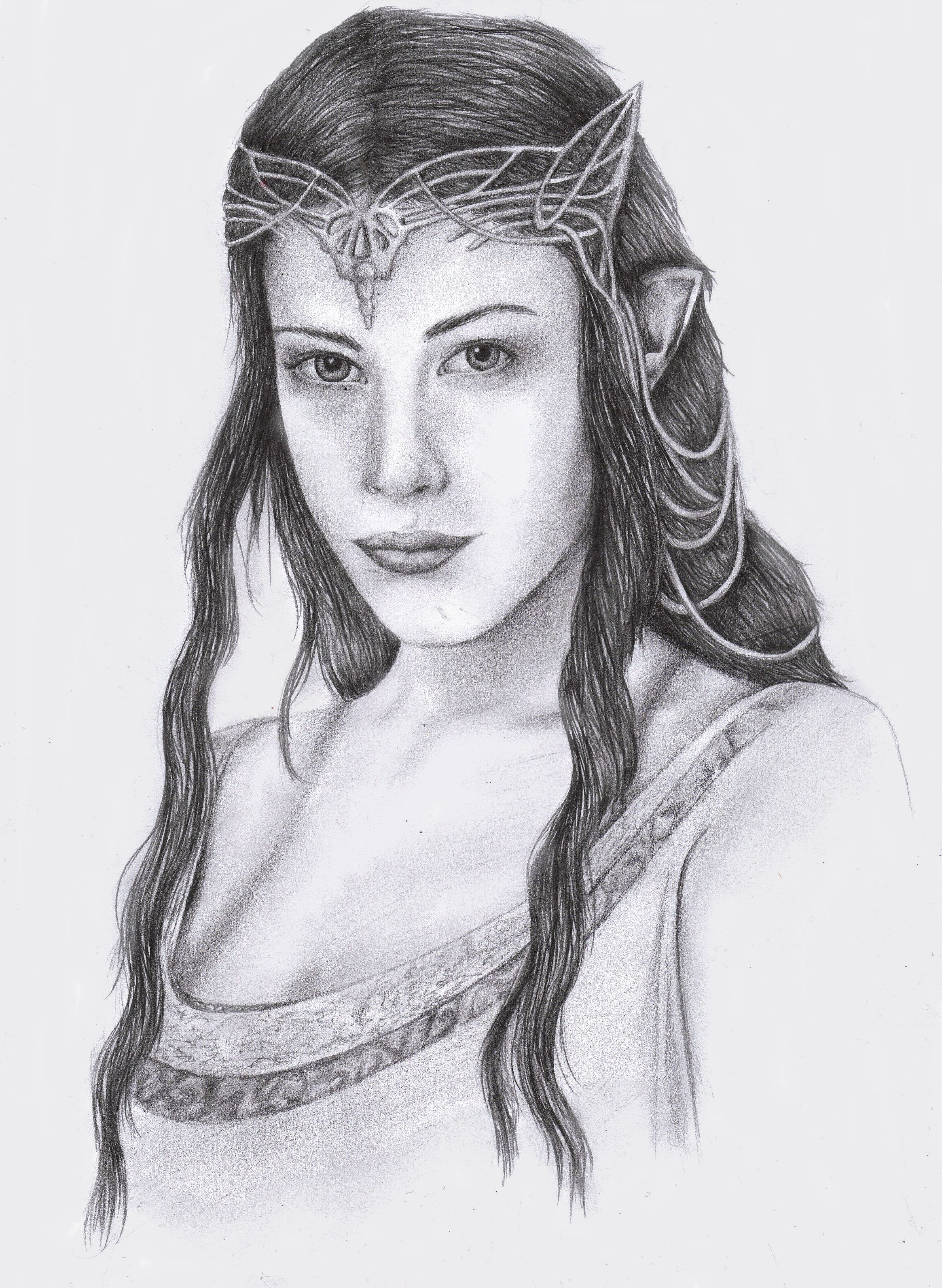 Liv Tyler/Arwen from lord of the rings by ilikeyourdad on DeviantArt