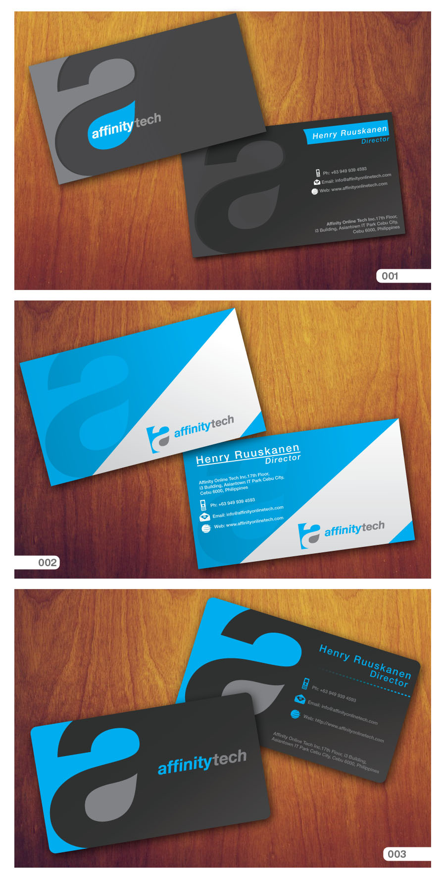 logo and business card