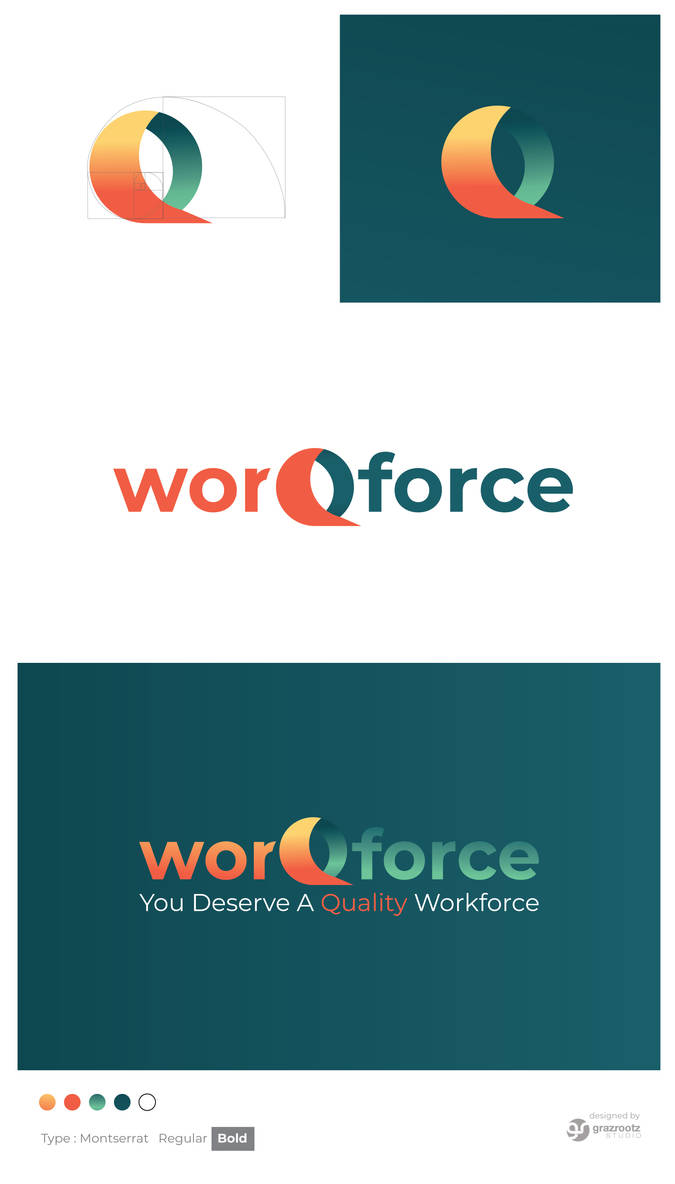 Worqforce logo by grazrootz on DeviantArt