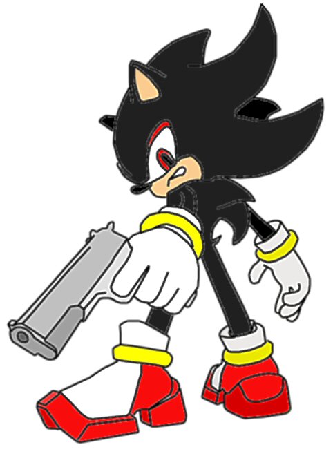 Shadow The Hedgehog, Pose