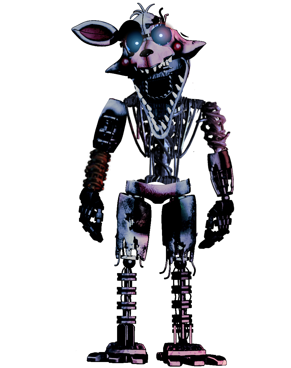 ignited funtime foxy by 365Speedbonnie on DeviantArt