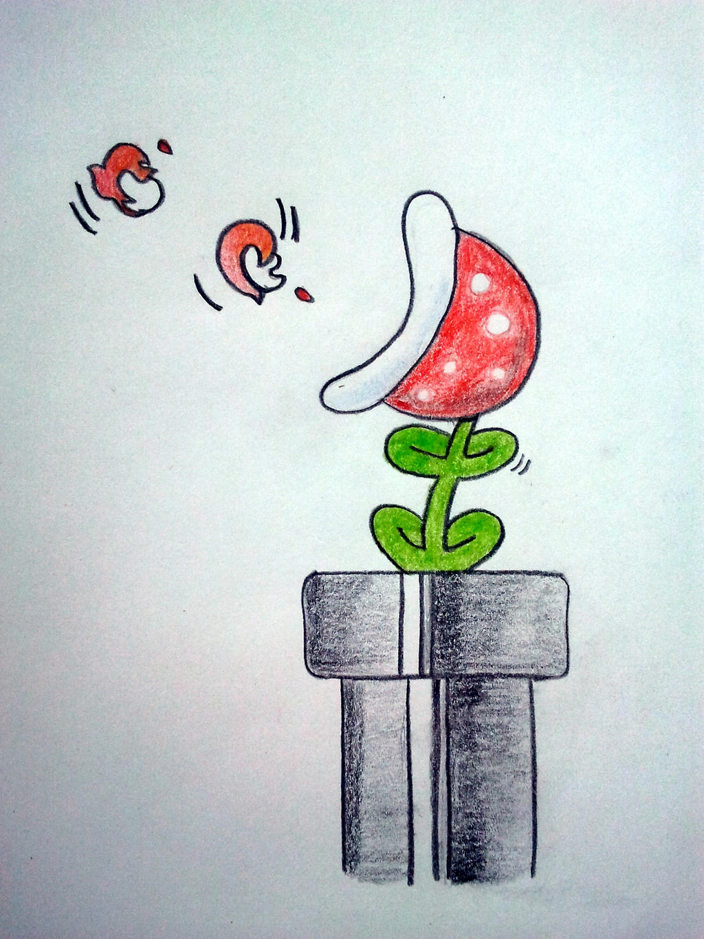 Piranha Plant by Hiwii on DeviantArt