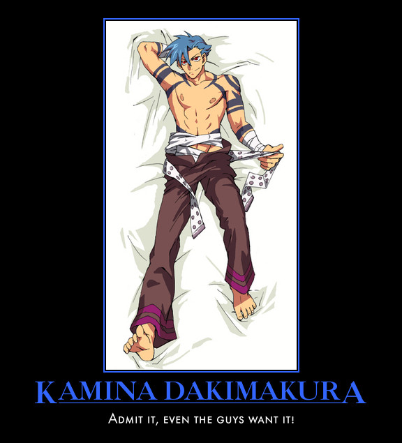 Kamina Pillow +link