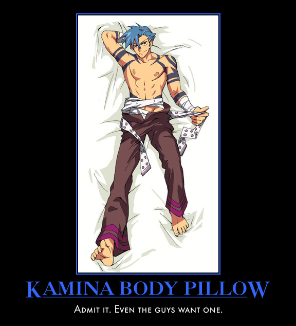 Kamina Body Pillow +link