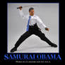 Samurai Obama Motivator