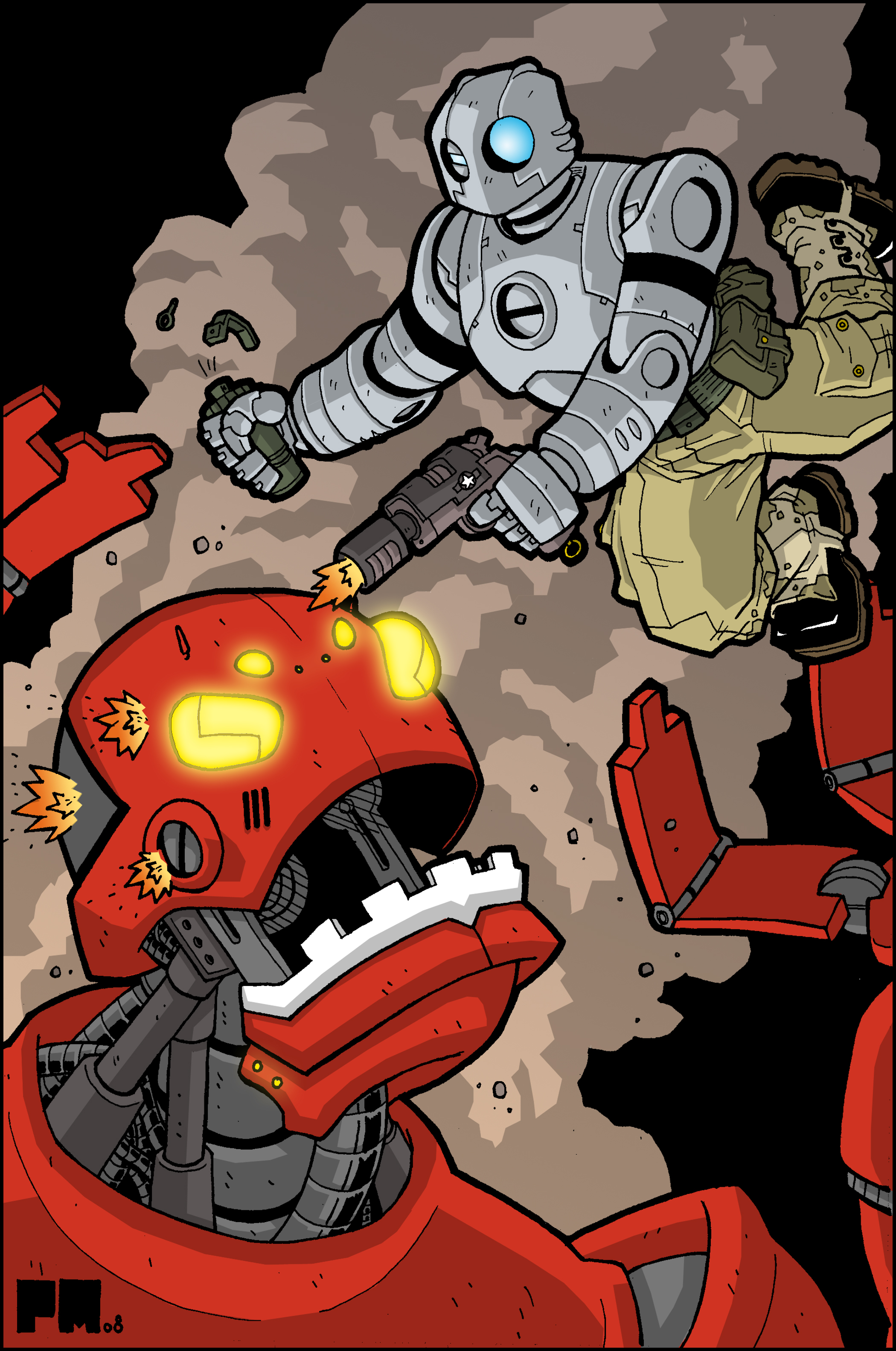 Go Go Atomic Robo Again Color