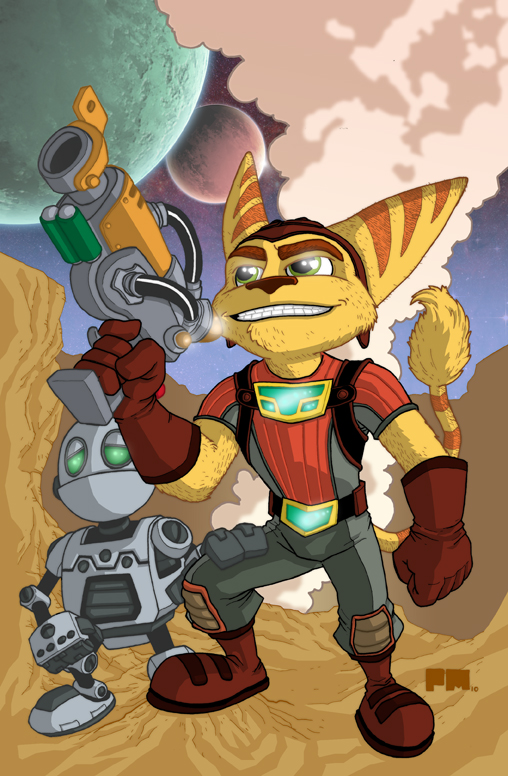 Ratchet N Clank Color