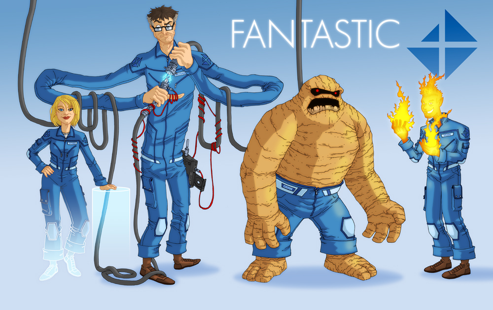 Fantastic Four Redesign