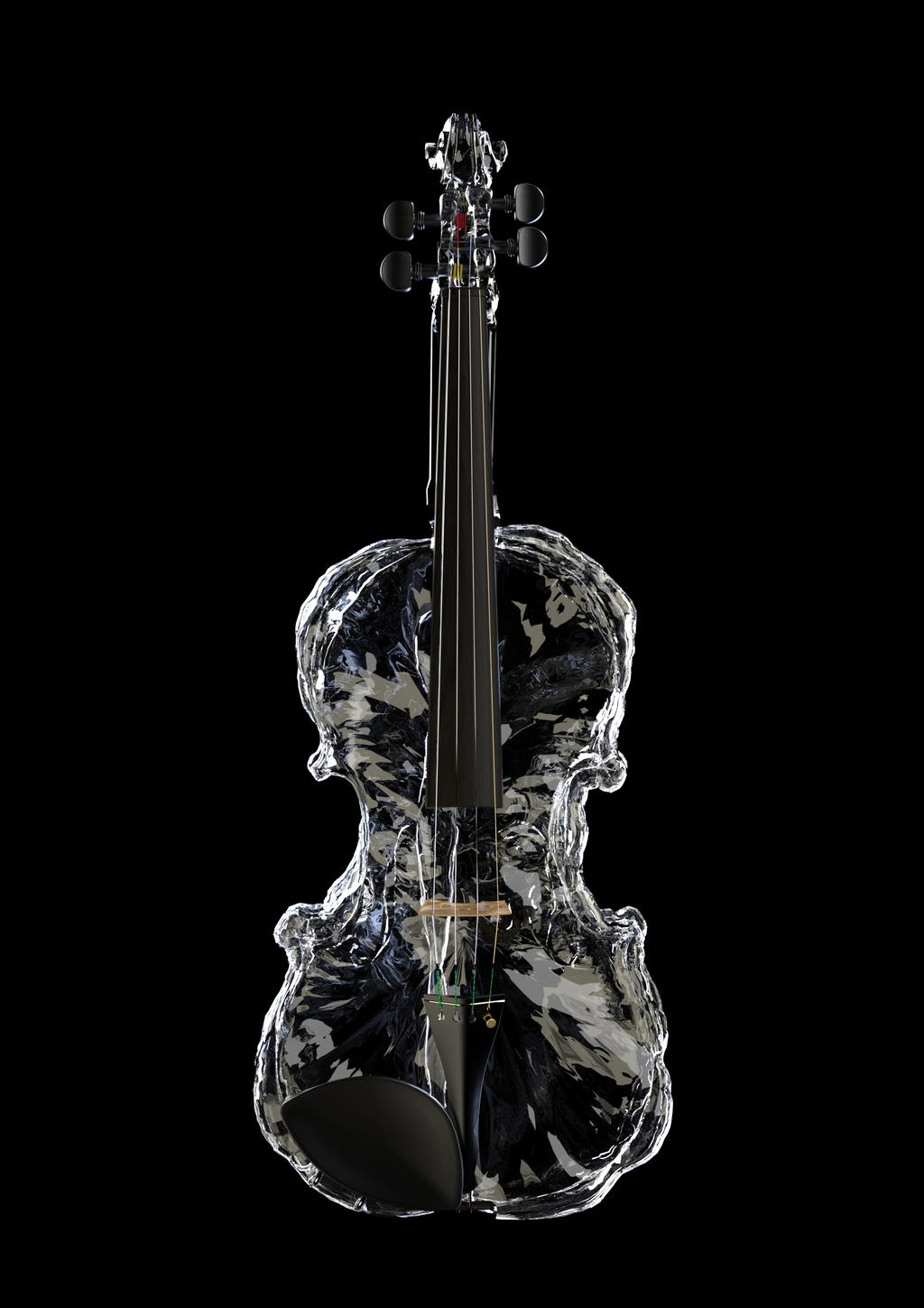Ice Violin by Protozoon75