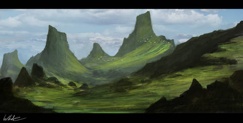 Fantasy Landscape IV