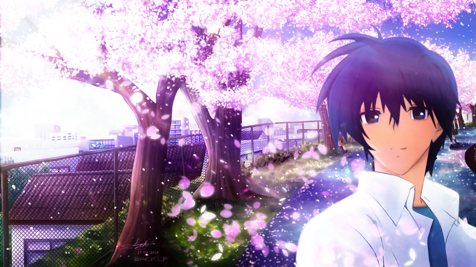 100+] Clannad Backgrounds