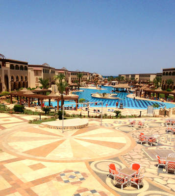 Egypt hotel grounds