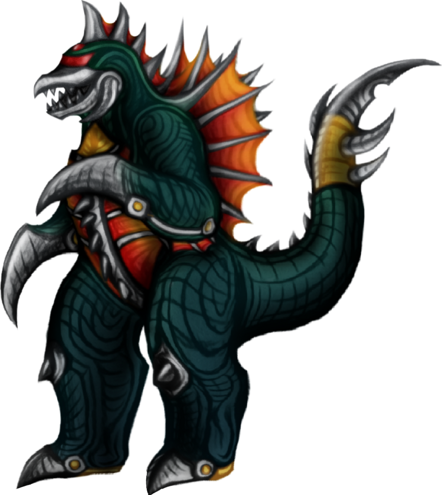 Kaiju AU: Gigan by DragonSource25 on DeviantArt