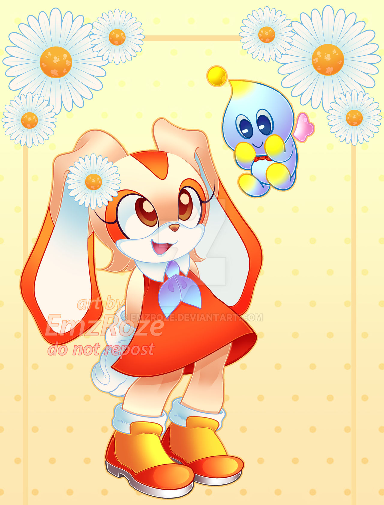 Cream The Rabbit Rouge EmzGiftArt: Cream the Rabbit by EmzRoze on DeviantArt