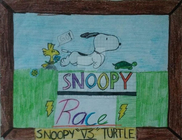 Snoopy Raking Snoopy Race by Mevil-Boo on DeviantArt