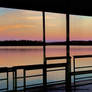 Dusk at the lake