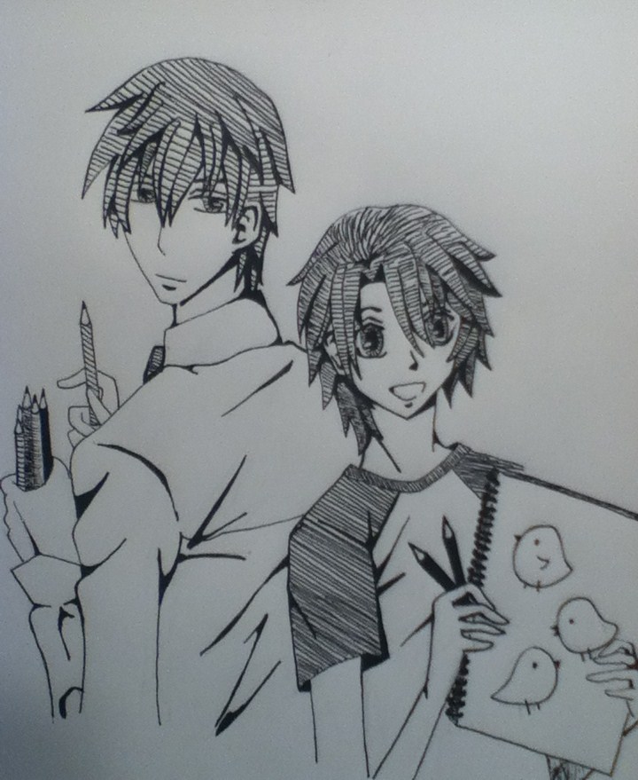 Chiaki and Hatori - Sekai Ichi Hatsukoi