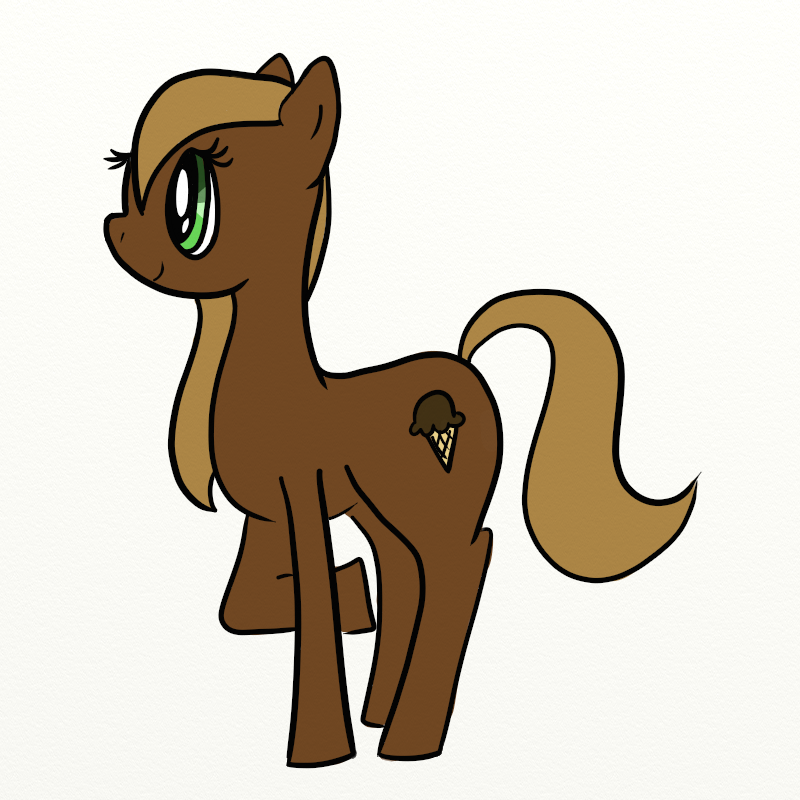 Chocolate Ice Cream MLP Offer To Adopt ~OPEN