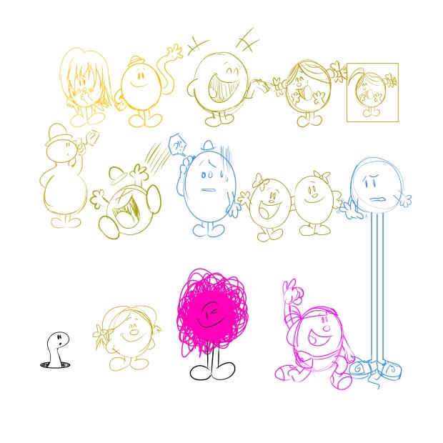 Character Chart 1 by SilentCartoonist on DeviantArt