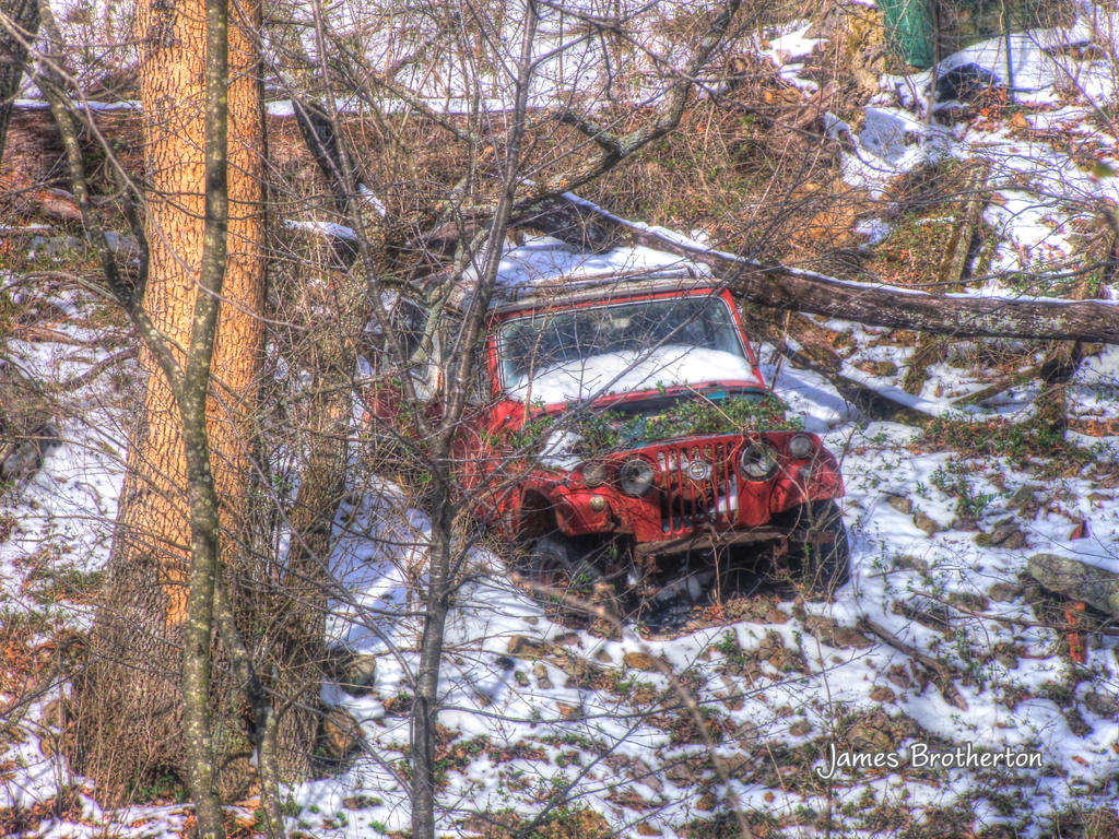 Abandoned Jeep