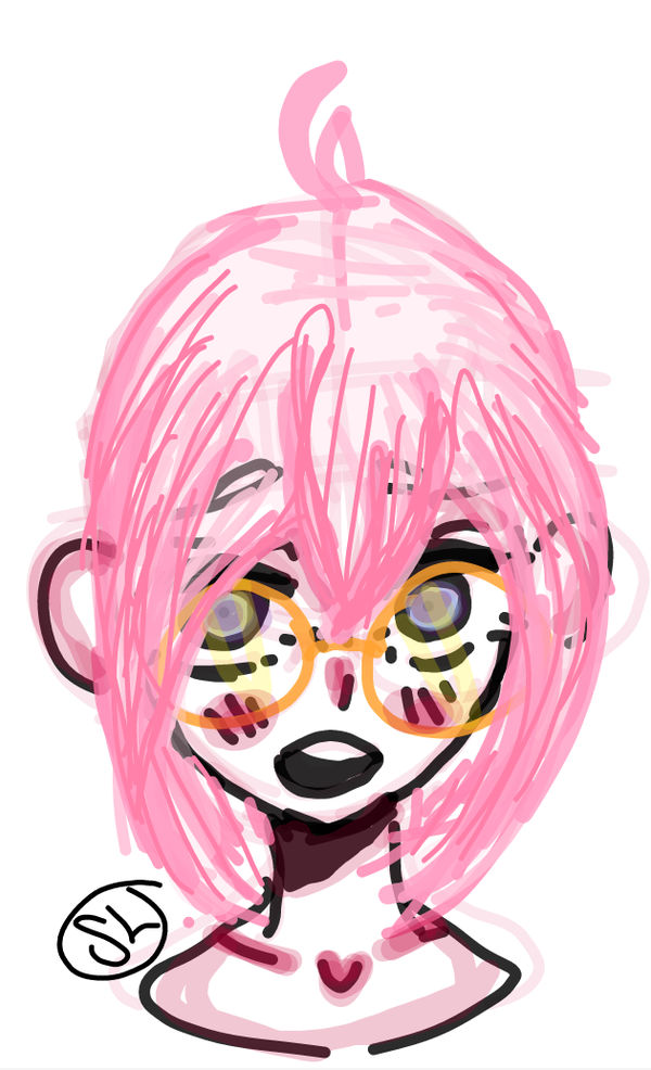 quick phone doodle of Mei