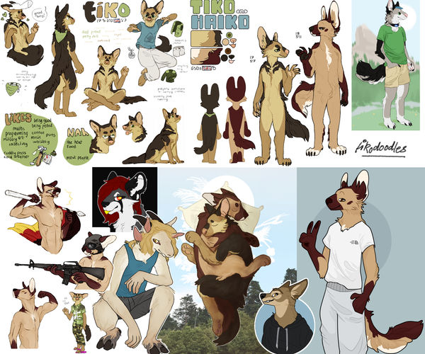 recent stuffs by tikodoodles