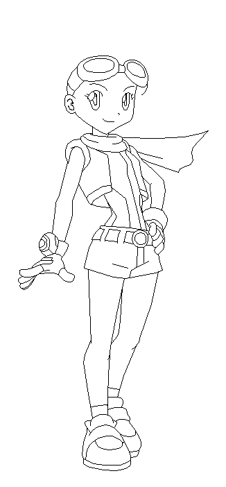 pokemon ranger girl base by Skittychu-bases on DeviantArt