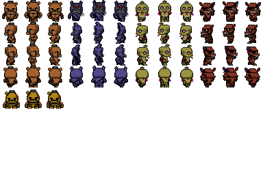 RPG Maker - Withered FNAF Characters by willer111 on DeviantArt