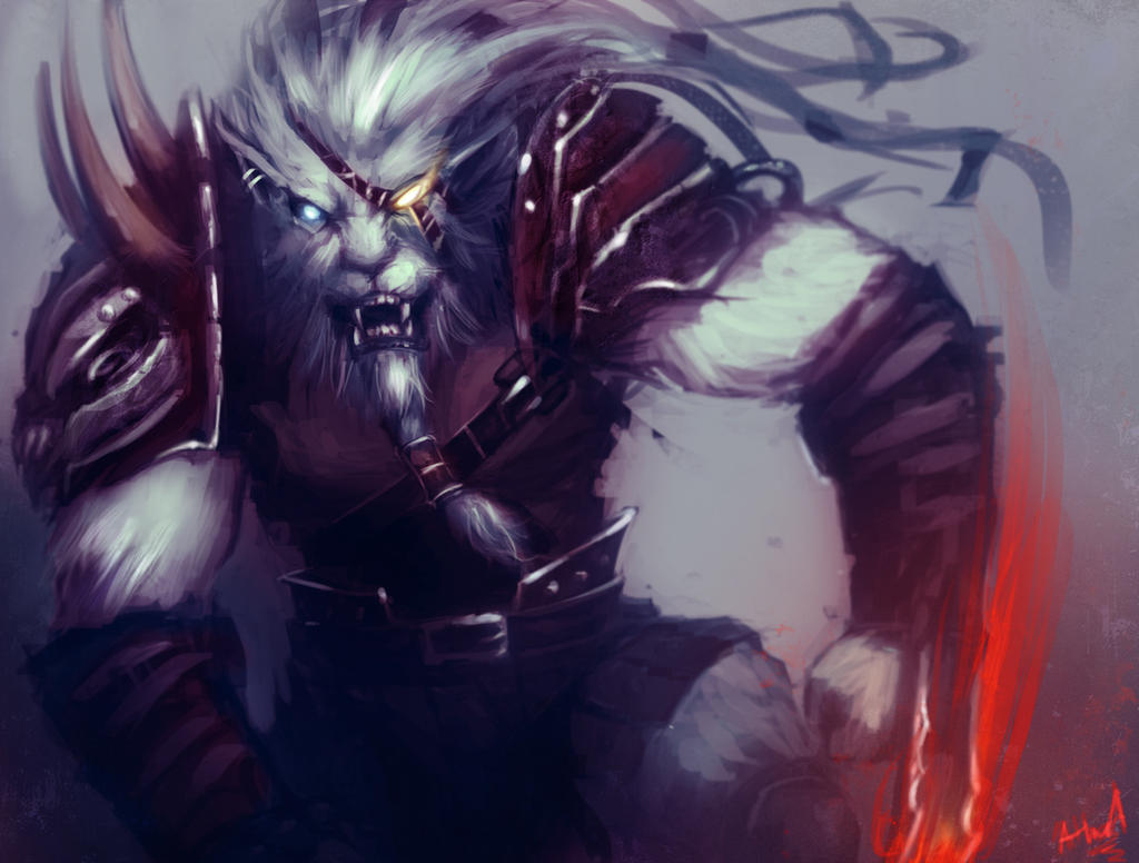 Rengar Ready to Fight by Aths-Art on DeviantArt