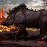 Fire Horn Rhinos