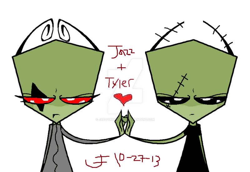 Jazz X Tyler (Computer Irken Base) by JazzFurryFox420 on DeviantArt