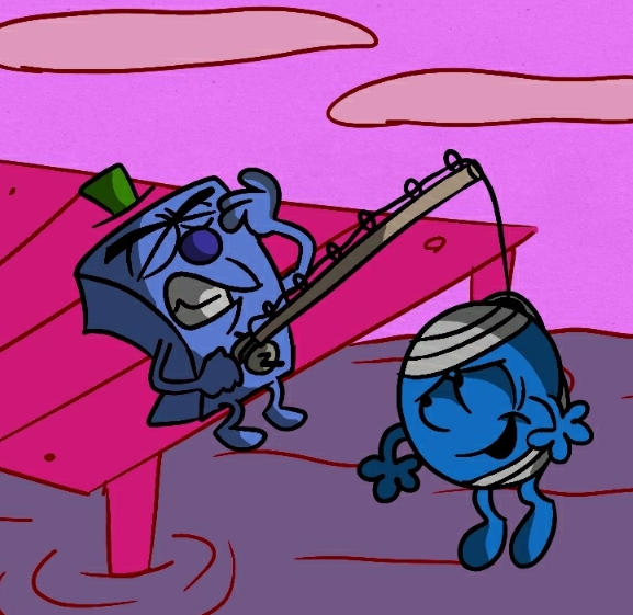 Mr. Grumpy's Catch Of The Day by RetroArtist2004 on DeviantArt