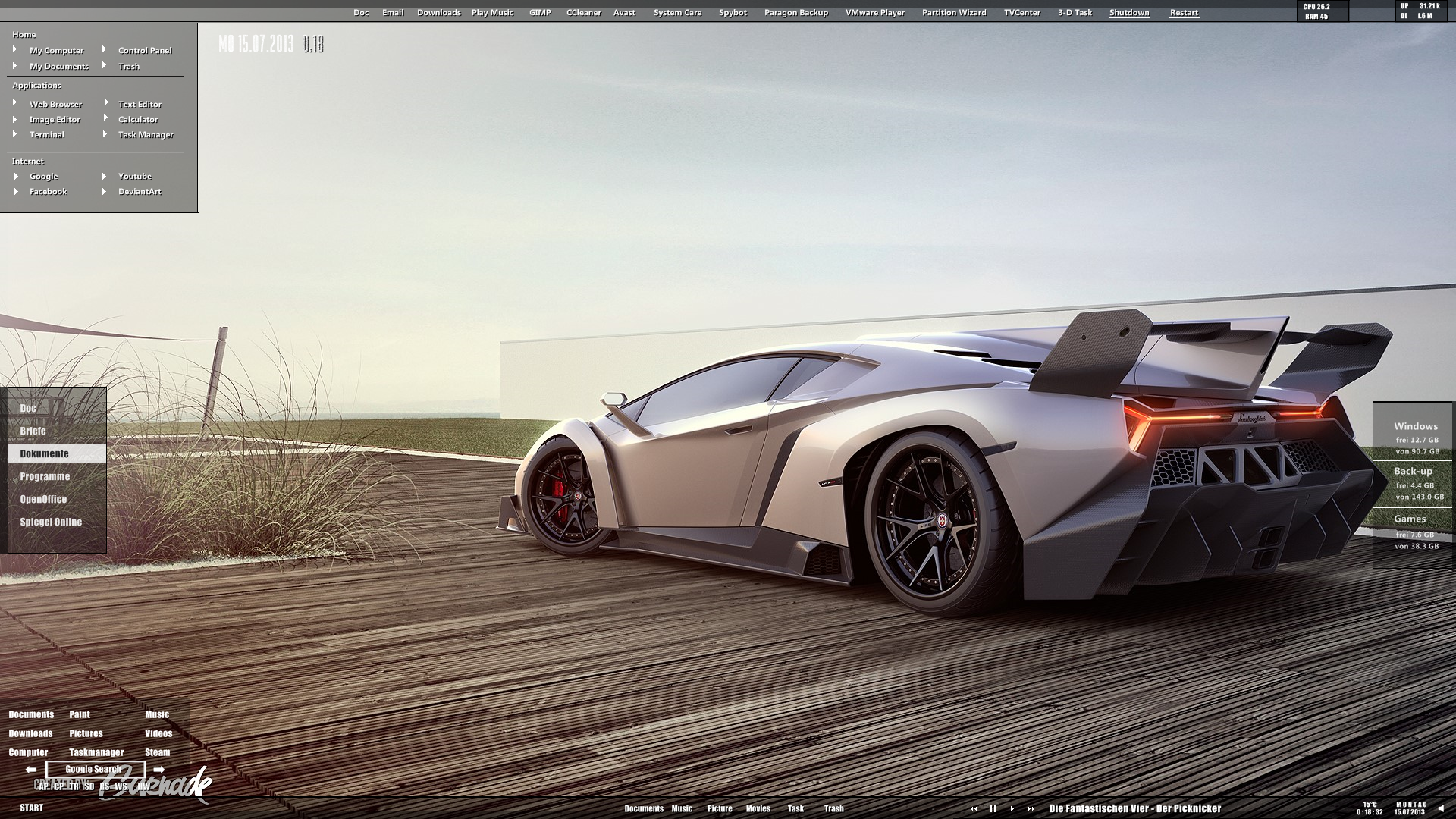 Gurnade Lamborghini Veneno Screenshot