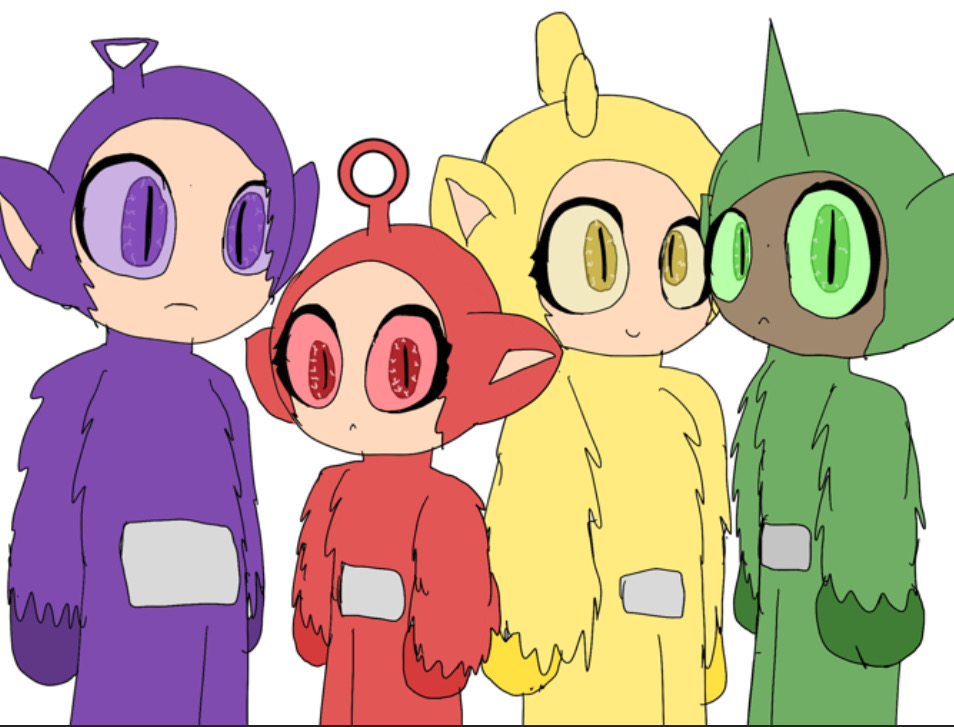 Teletubbies my style by strawmellon on DeviantArt
