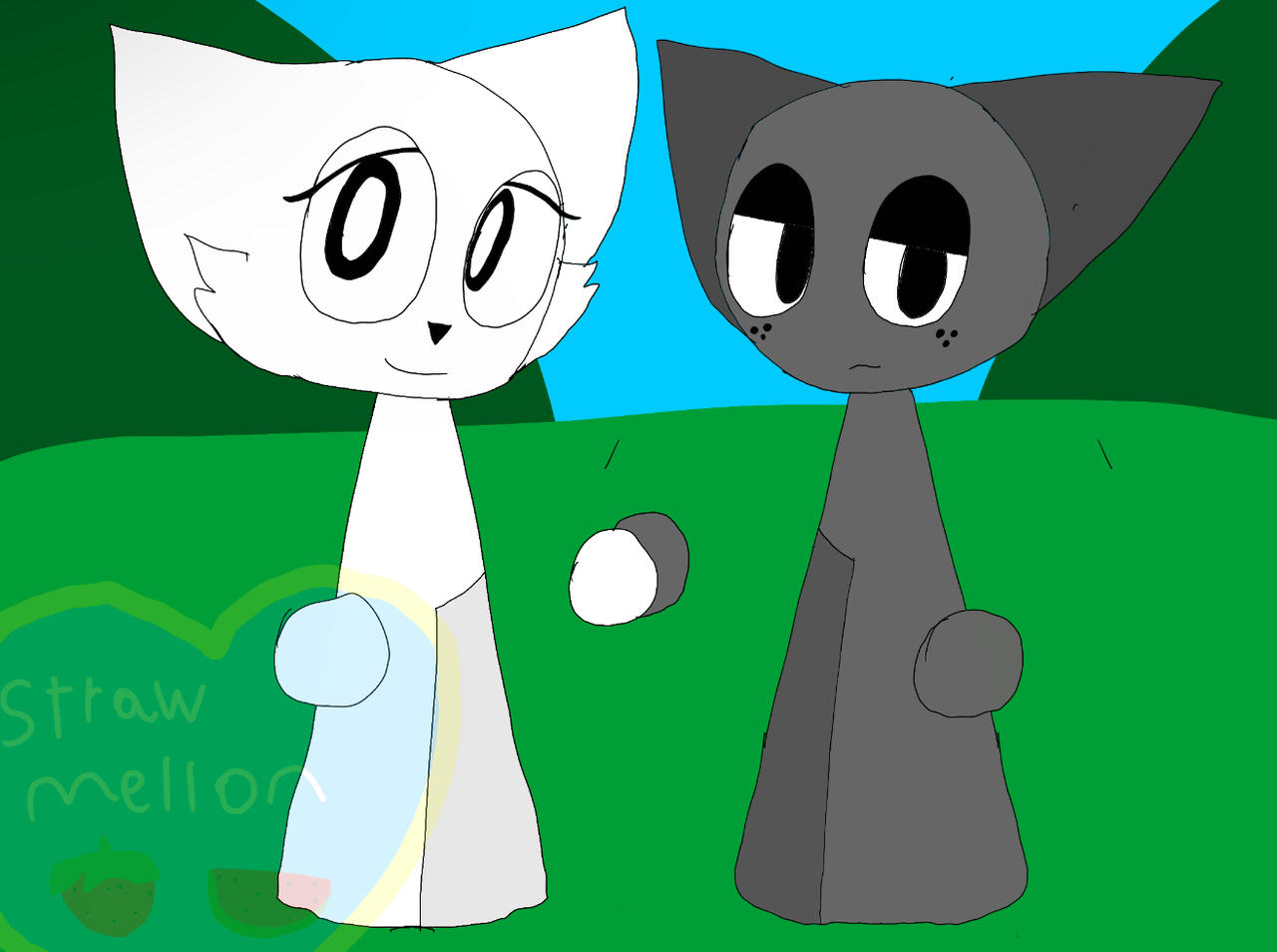 Sprunki Style. Deviantart Sprunki art (my style) by strawmellon on DeviantArt