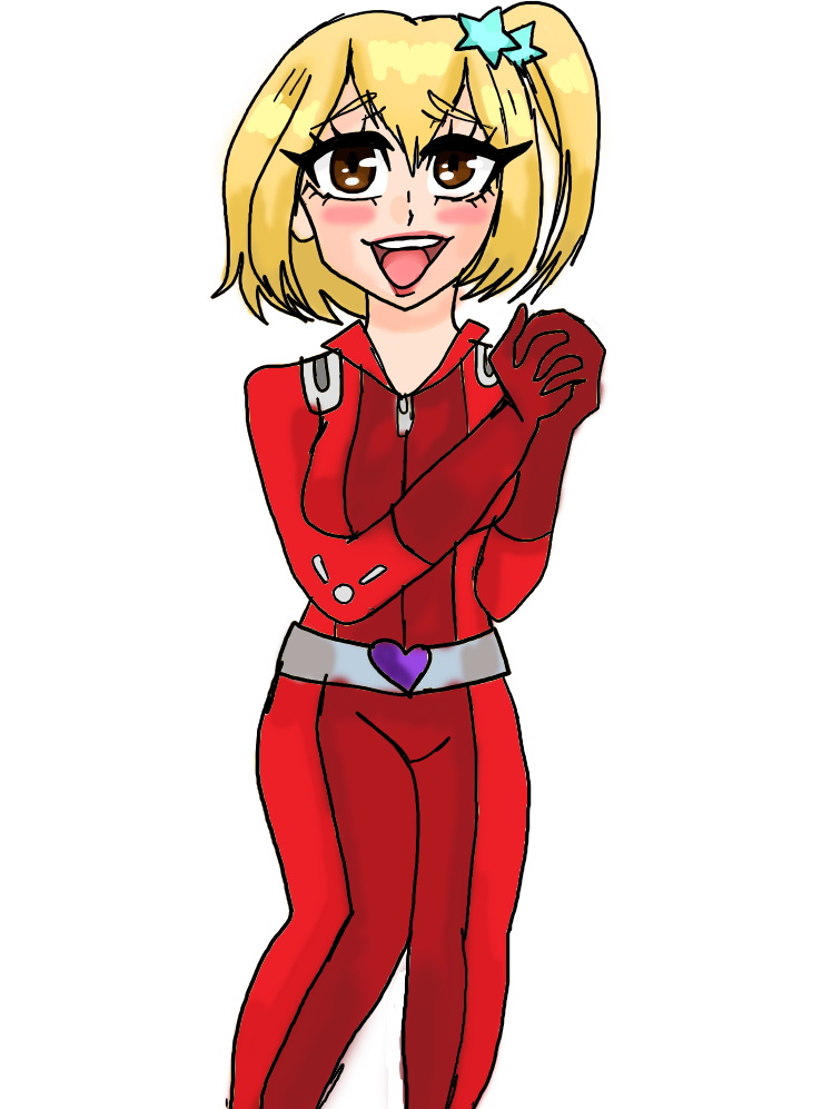 Yachi as Clover by vanillawaffer3000 on DeviantArt