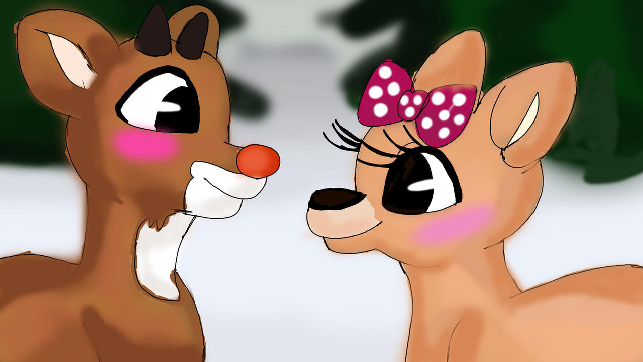 Day 4 - Rudolph the Red-Nosed Reigndeer - fanart by vanillawaffer3000 ...