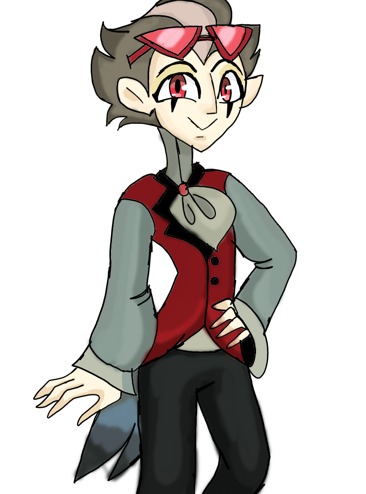 Stolas Human Design Human Stolas by vanillawaffer3000 on DeviantArt