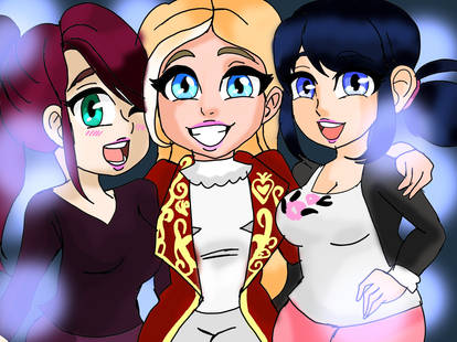 Art Trade Marinette, Tara Duncan And Liv Baker