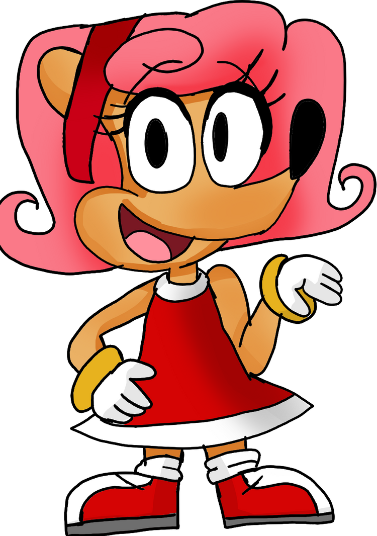 Patsy Smiles As Amy Rose by vanillawaffer3000 on DeviantArt