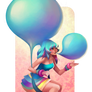 OUAM: Blue Bubblegum Balloons