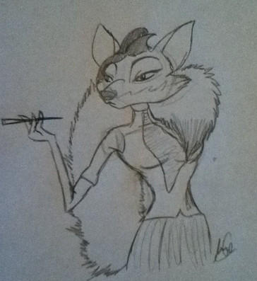 Angelique from Rango by VintageWolf on DeviantArt