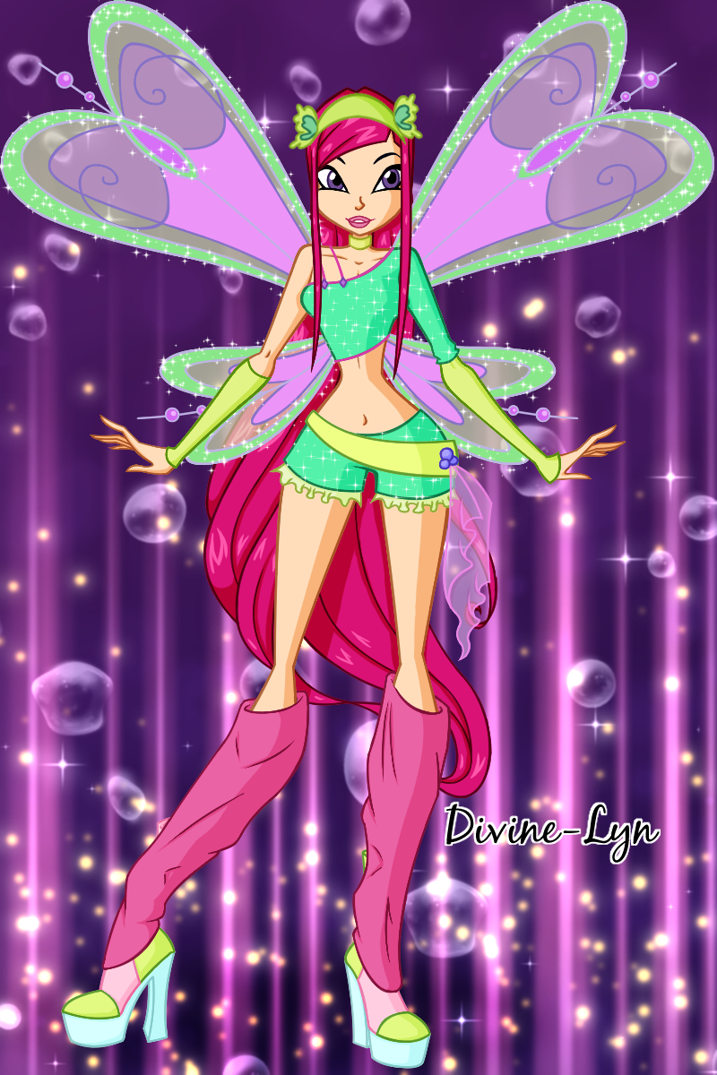 Winx Roxy Belly Button Winx AU: Roxy Believix by morganna456 on DeviantArt