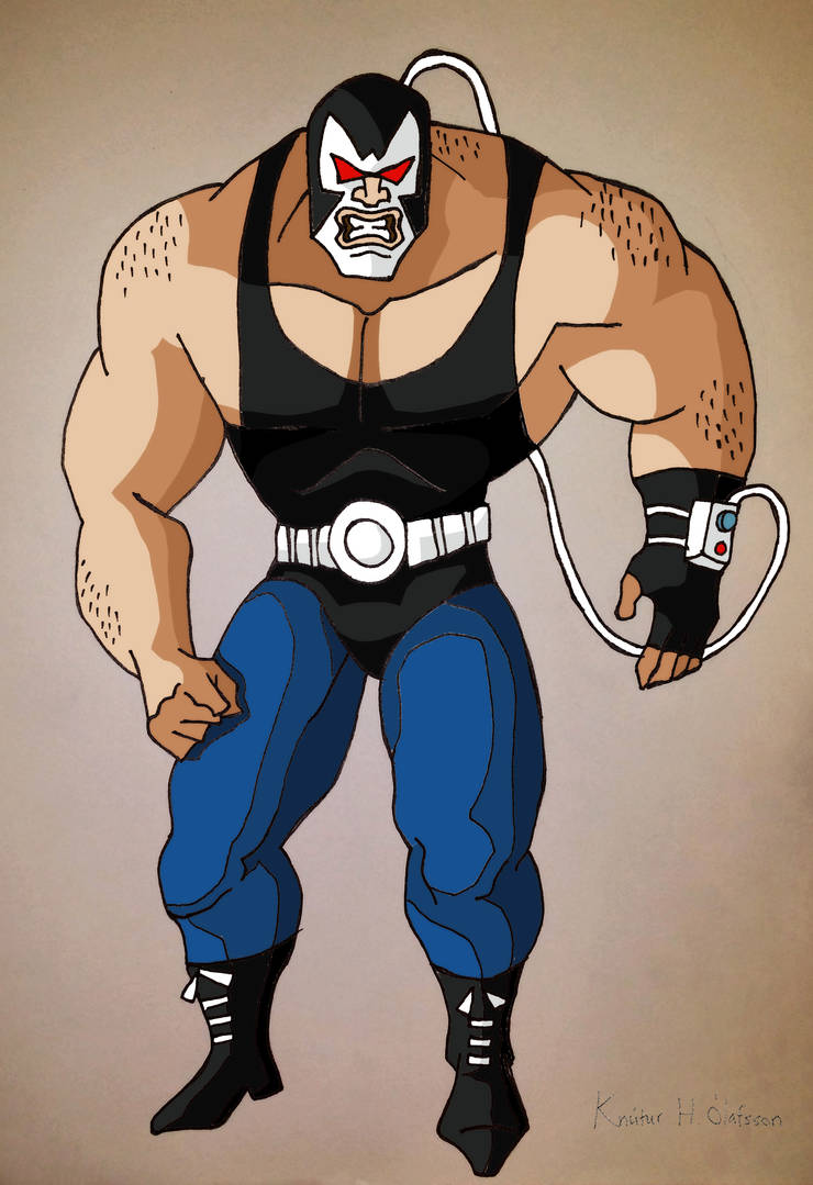 Bane Animated BATMAN The Animated Series By KENNER BANE Action