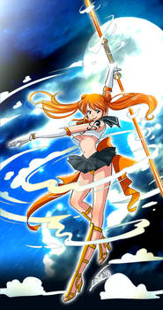 Pirate Senshi Sailor Weather - Nami Fanart